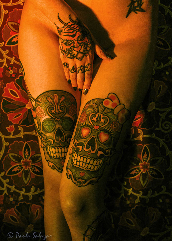 138 coole Zuckerschädel-Tattoos