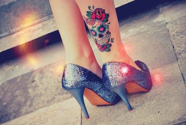138 coole Zuckerschädel-Tattoos