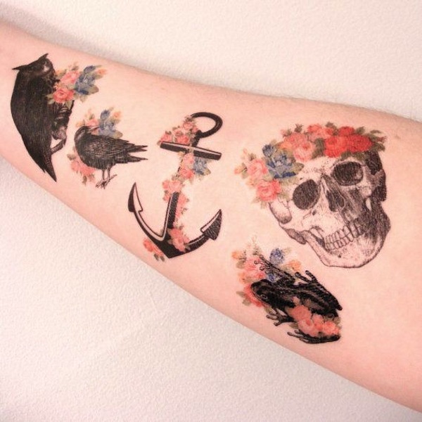 140 nejlepších kotevních tetování, která zůstanou při zemi