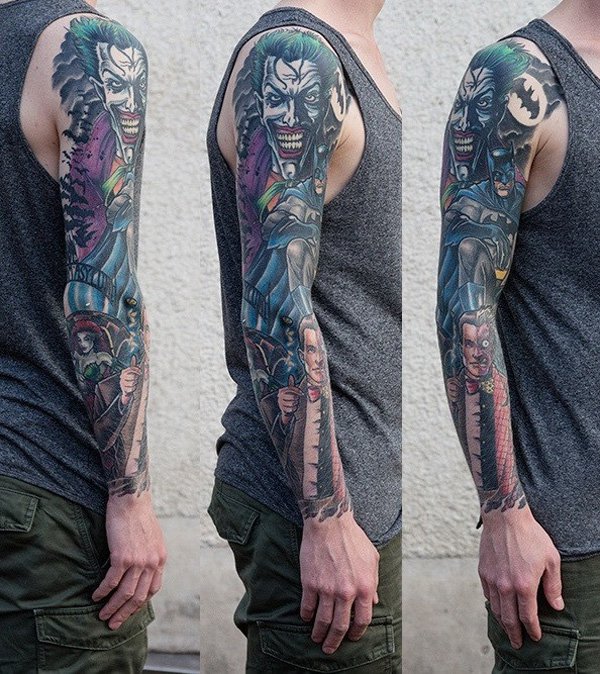 140 tetovacích rukávů, které vám upustí čelist