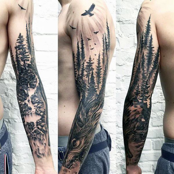 140 tetovacích rukávů, které vám upustí čelist