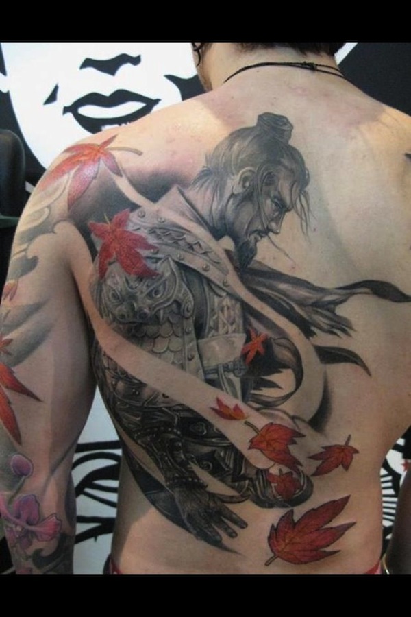 144 Unikátní samurajské tetování