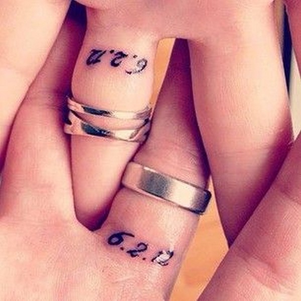 148 süße Ehering-Tattoos