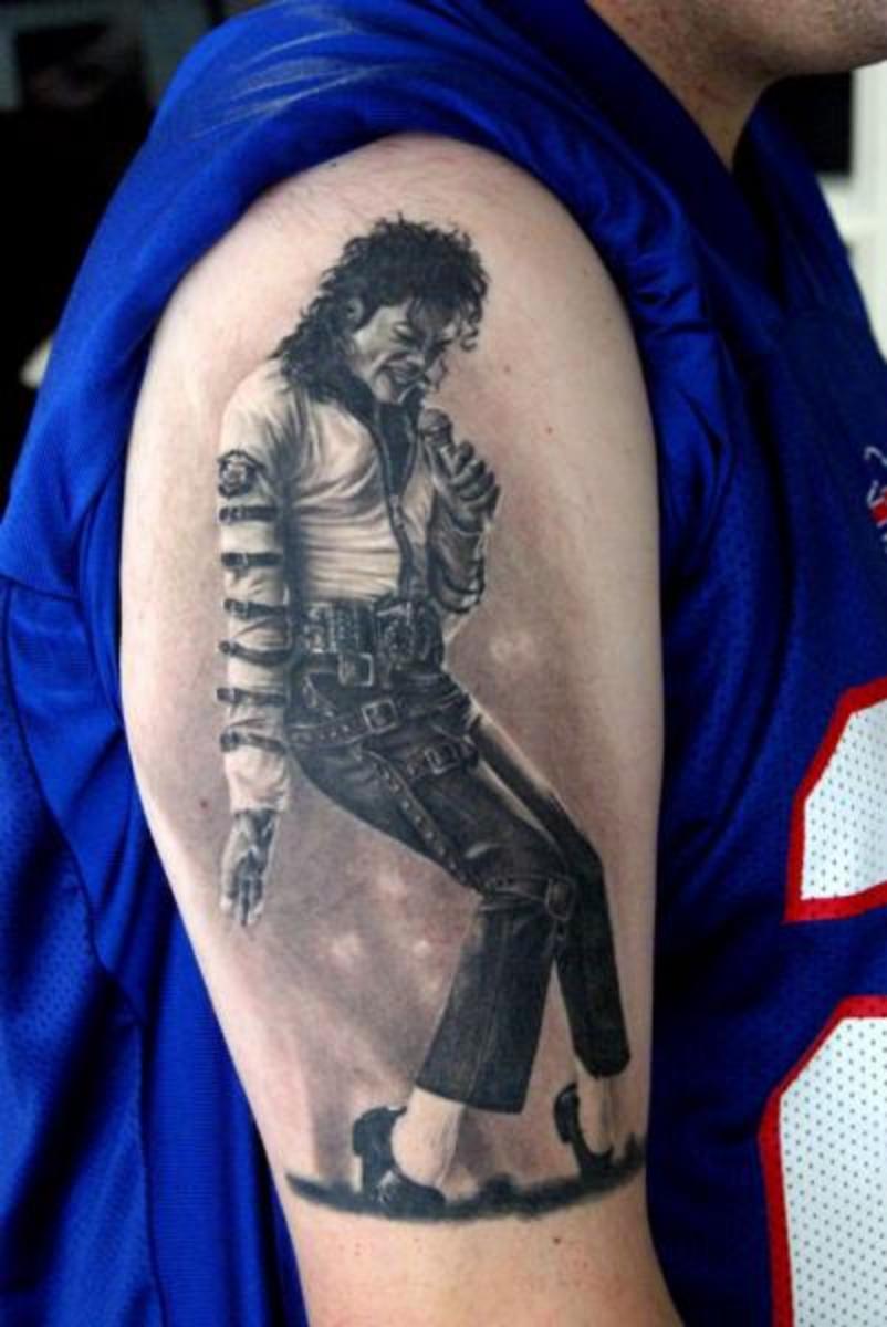 tetování-rameno-realistické-michael-jackson