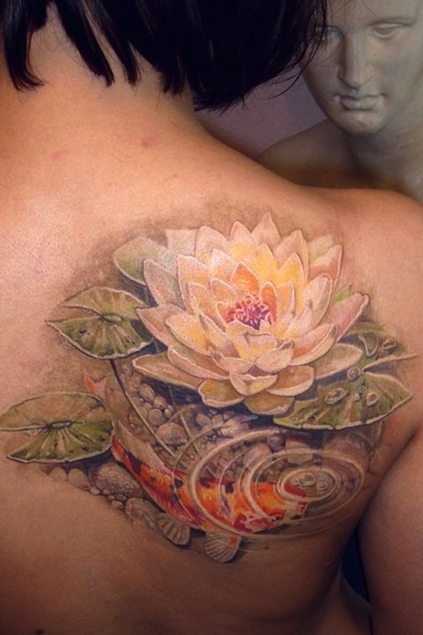 155 návrhů tetování Lotus Flower