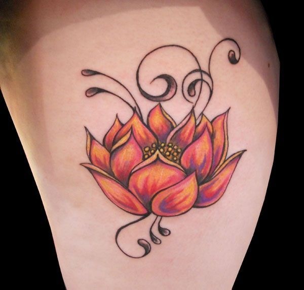 155 návrhů tetování Lotus Flower