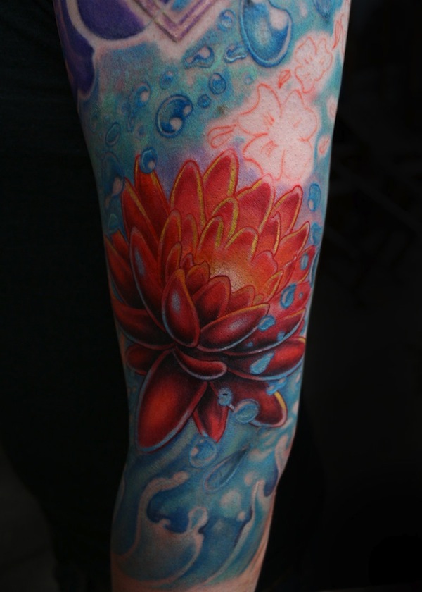 155 návrhů tetování Lotus Flower