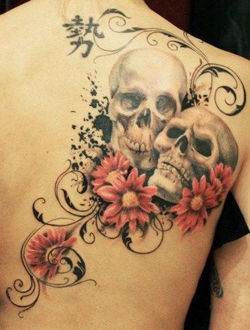 160 Totenkopf Tattoos - Beste Tattoos, Designs und Ideen