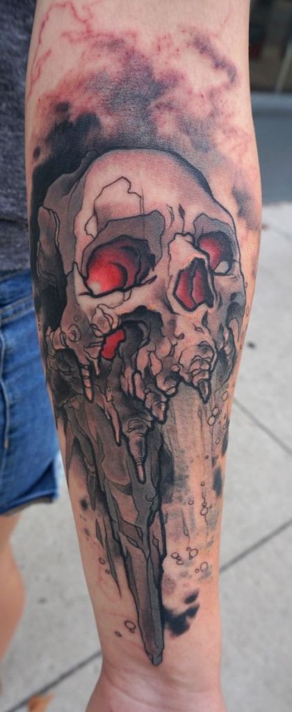 160 Skull Tattoos - أفضل الأوشام والتصاميم والأفكار