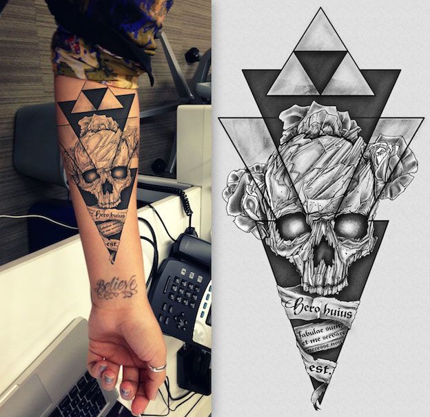 160 Skull Tattoos - أفضل الأوشام والتصاميم والأفكار