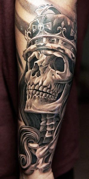 160 Skull Tattoos - أفضل الأوشام والتصاميم والأفكار