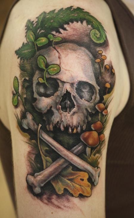 160 Totenkopf Tattoos - Beste Tattoos, Designs und Ideen