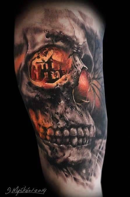 160 Skull Tattoos - أفضل الأوشام والتصاميم والأفكار