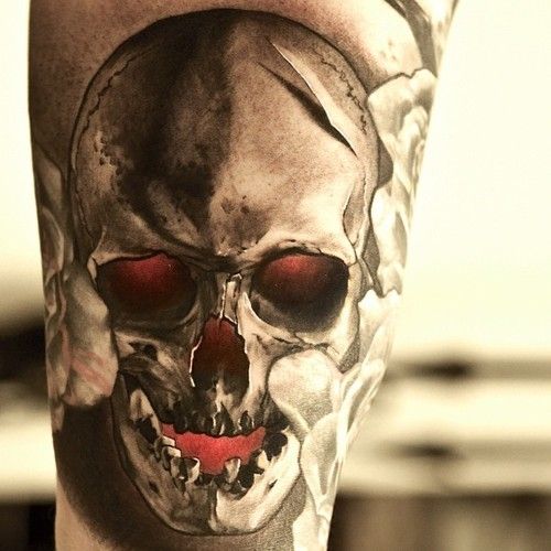 160 Totenkopf Tattoos - Beste Tattoos, Designs und Ideen