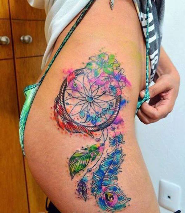 166 Dreamcatcher Tattoos من أجل ليلة نوم هانئة