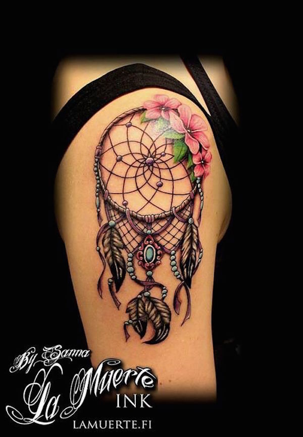 166 Dreamcatcher Tattoos من أجل ليلة نوم هانئة