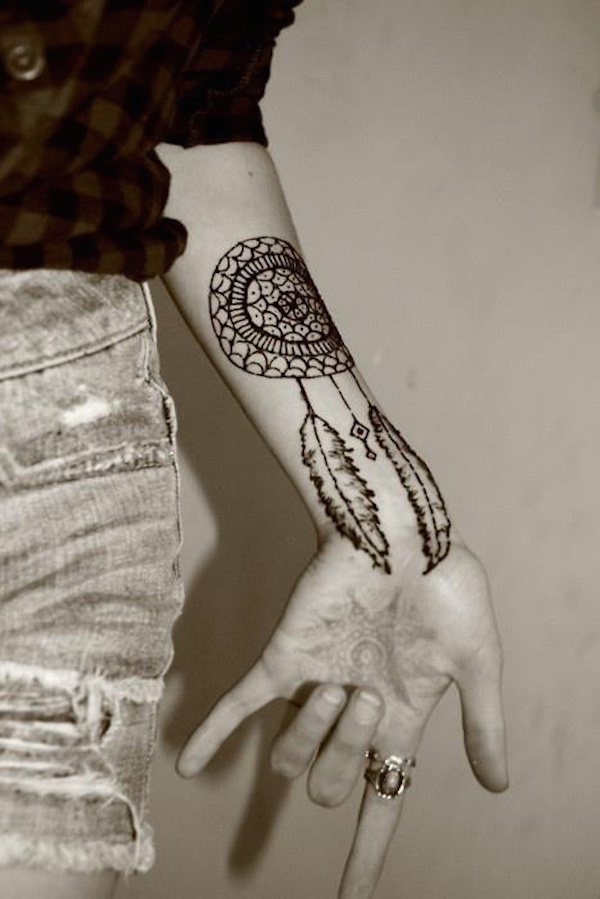 166 Dreamcatcher Tattoos من أجل ليلة نوم هانئة