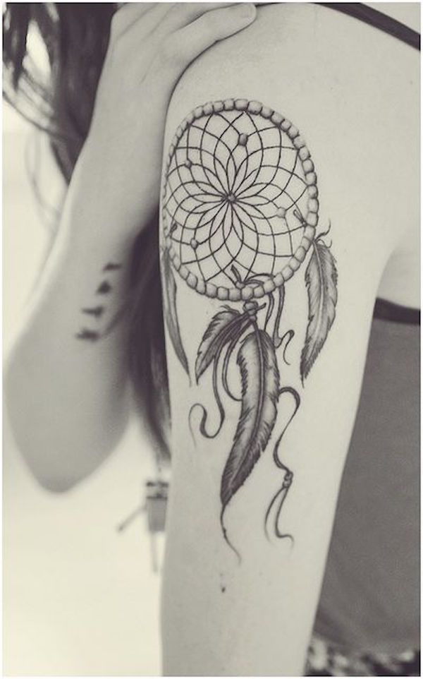 166 Dreamcatcher Tattoos من أجل ليلة نوم هانئة