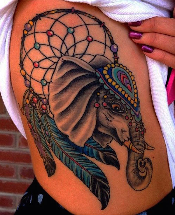 166 Dreamcatcher Tattoos من أجل ليلة نوم هانئة