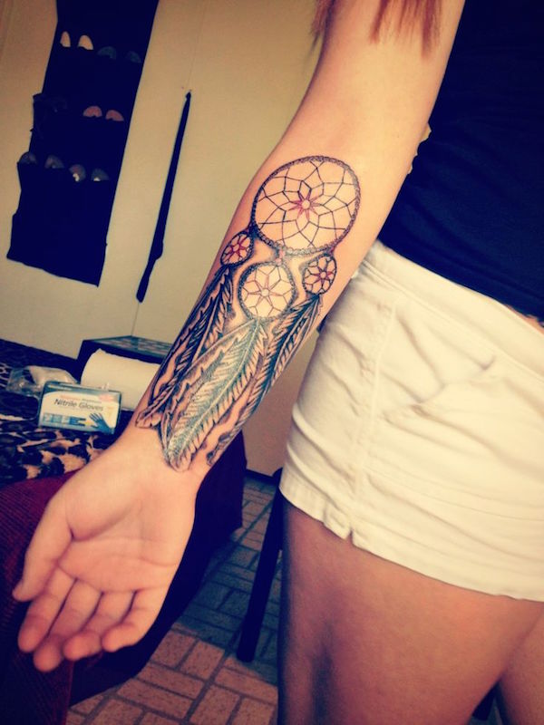 166 Dreamcatcher Tattoos من أجل ليلة نوم هانئة