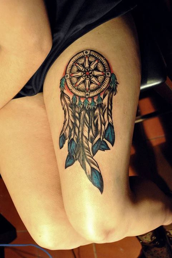 166 Dreamcatcher Tattoos من أجل ليلة نوم هانئة