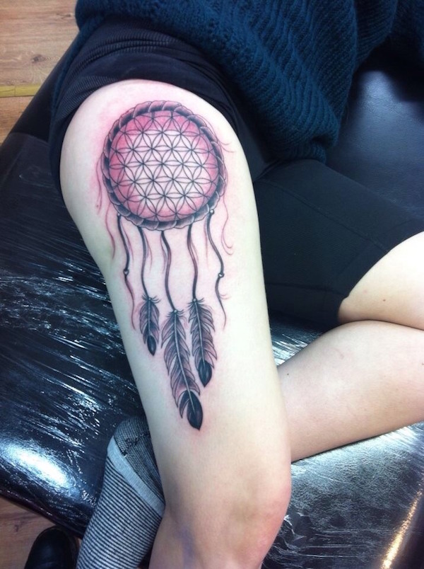 166 Dreamcatcher Tattoos من أجل ليلة نوم هانئة