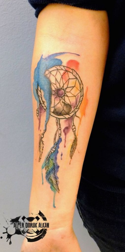 166 Dreamcatcher Tattoos من أجل ليلة نوم هانئة