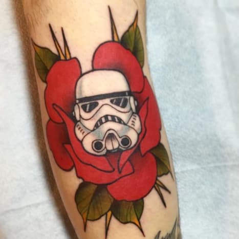 Tetování Matt Sandoz.