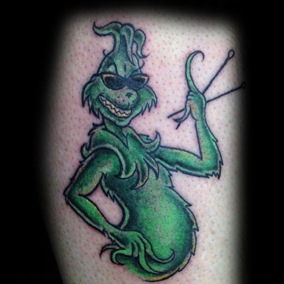 Grün-Inked-Grinch-Tattoo