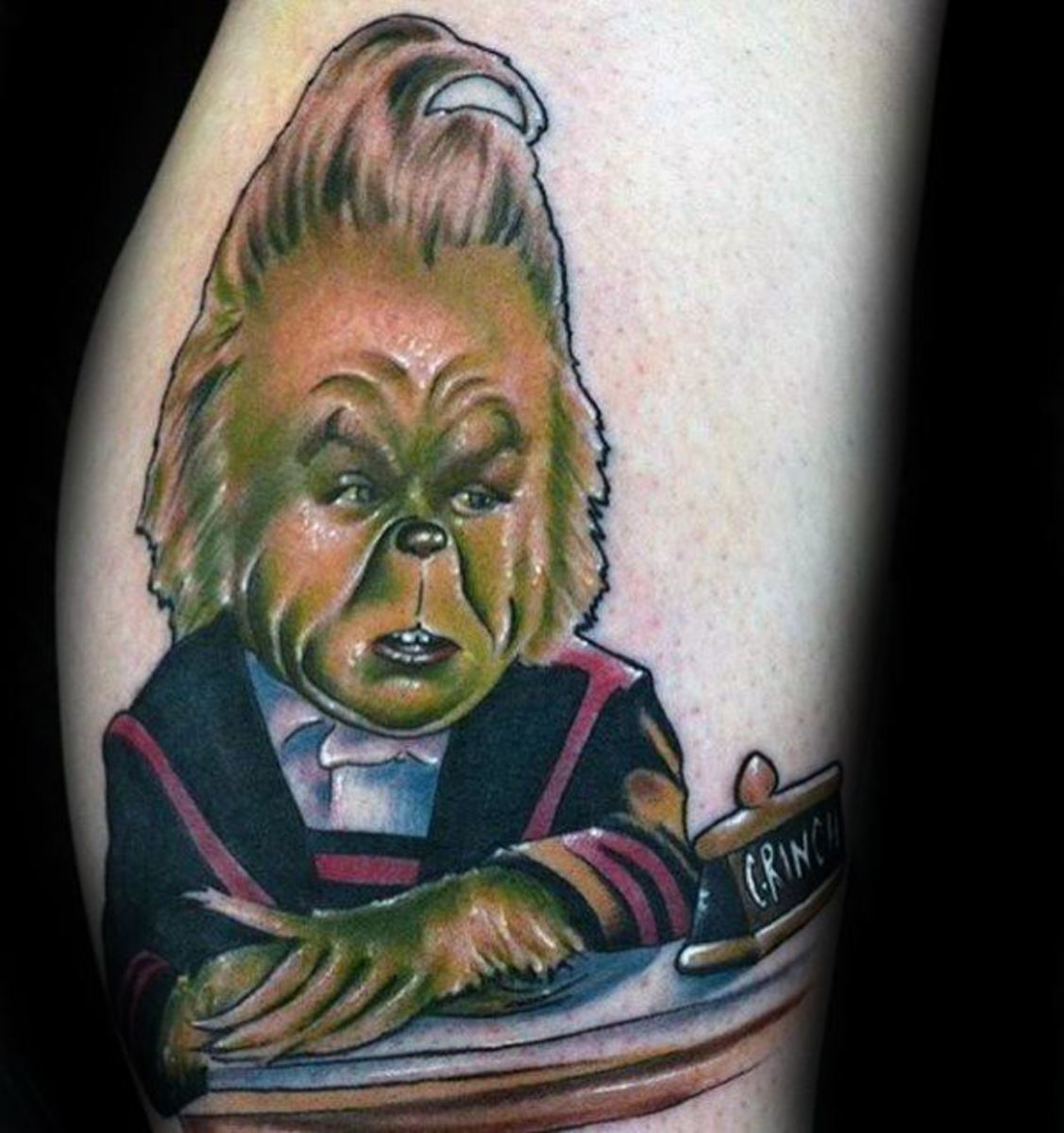 Wunderbare-Idee-von-Grinch-Tattoo-3