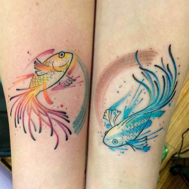 25 tetování hrdých ryb