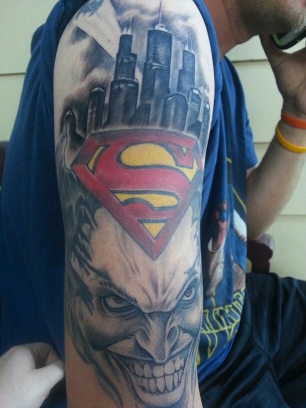 25 Superman Tattoo für den Helden in dir