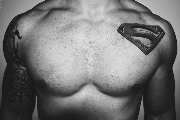 25 Superman Tattoo für den Helden in dir