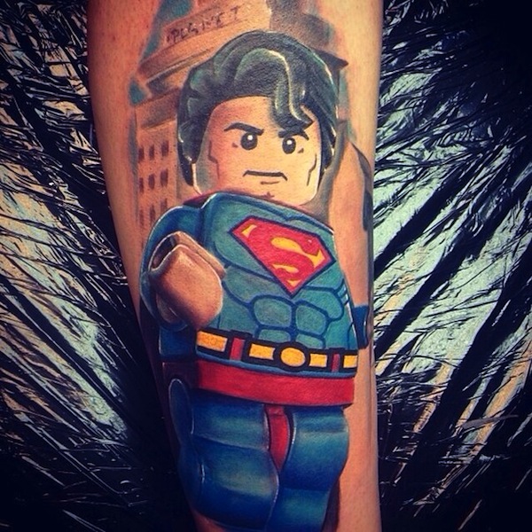 25 Superman Tattoo für den Helden in dir