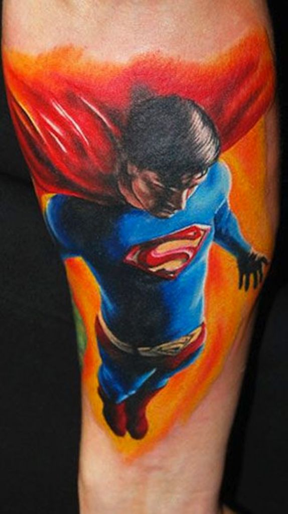 25 Superman Tattoo für den Helden in dir
