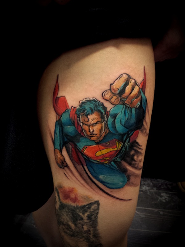 25 Superman Tattoo für den Helden in dir