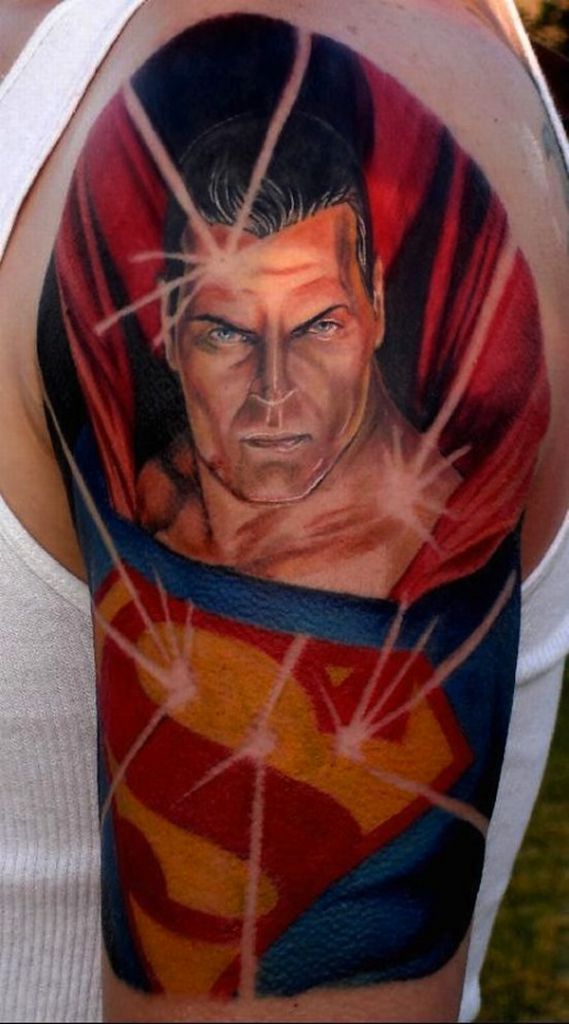25 Superman Tattoo für den Helden in dir