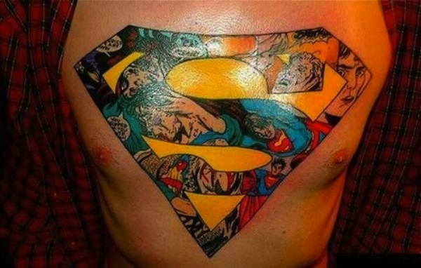 25 tetování Supermana pro hrdinu ve vás