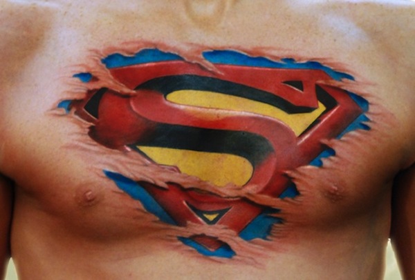 25 Superman Tattoo für den Helden in dir