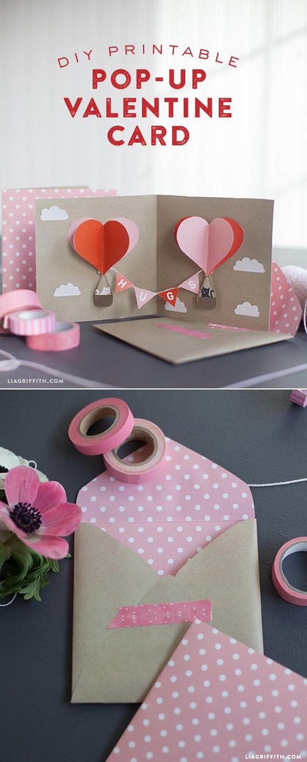 DIY Valentine Pop-Up Card