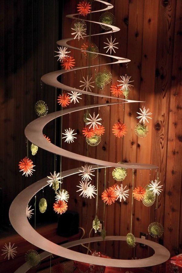 Kreativní nápady na zdobení vánočních stromků