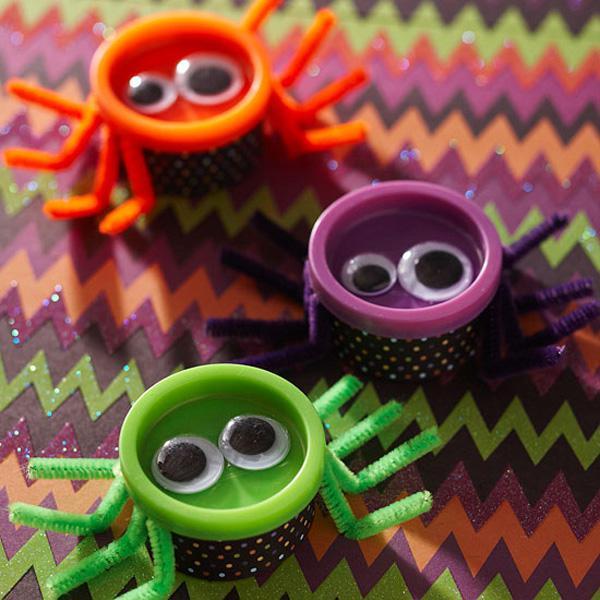 العناكب DIY لجميع القديسين