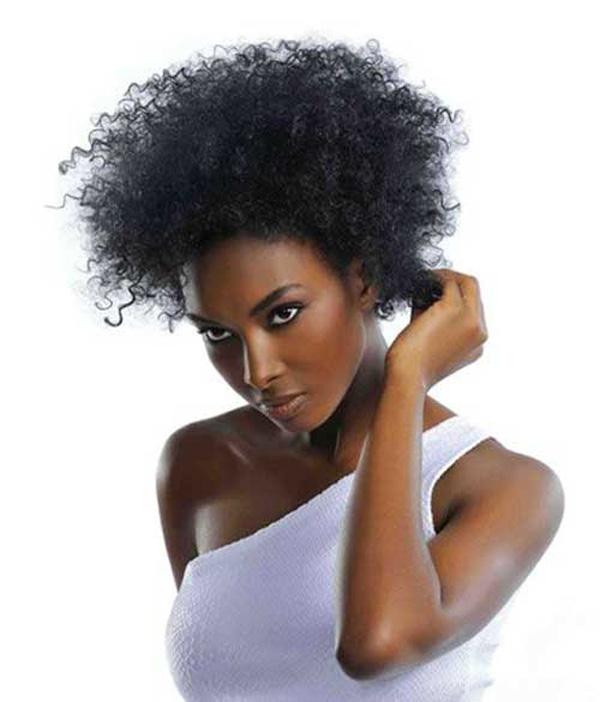 Kurze Frisur für schwarze Frauen-2