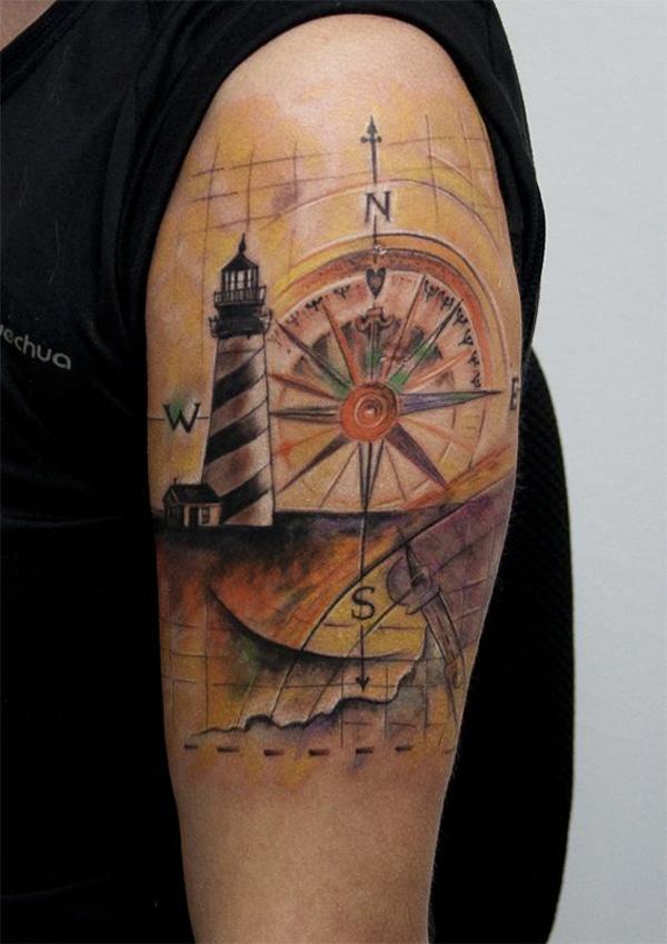 Leuchtturm-Tattoo-34