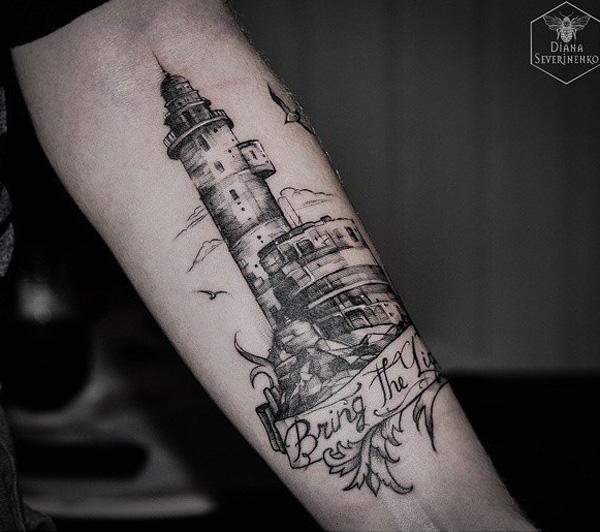 Leuchtturm-Tattoo-1