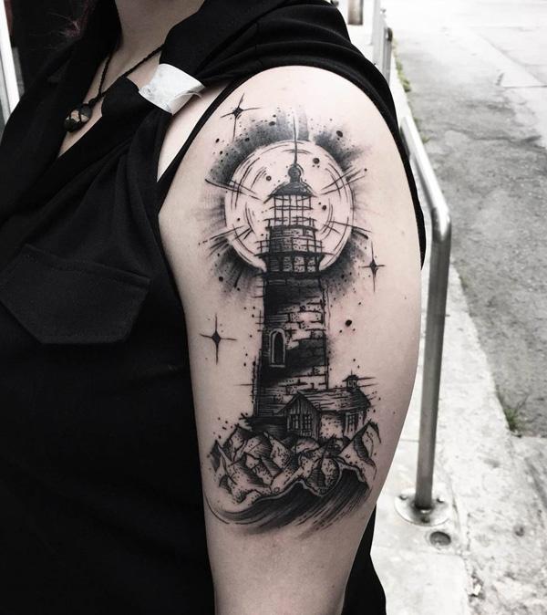 Leuchtturm-Tattoo-11