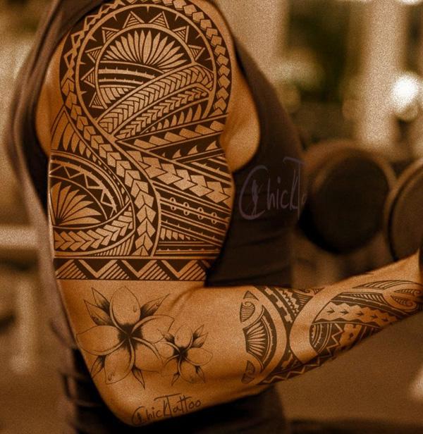 Vlastní tetování Samoan