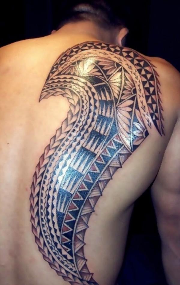 Samoa Rücken Tattoo