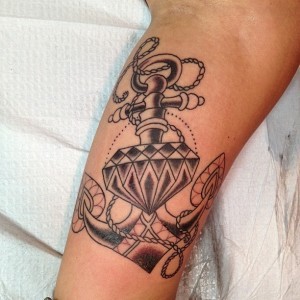 30 atemberaubende Diamant-Tattoo-Designs