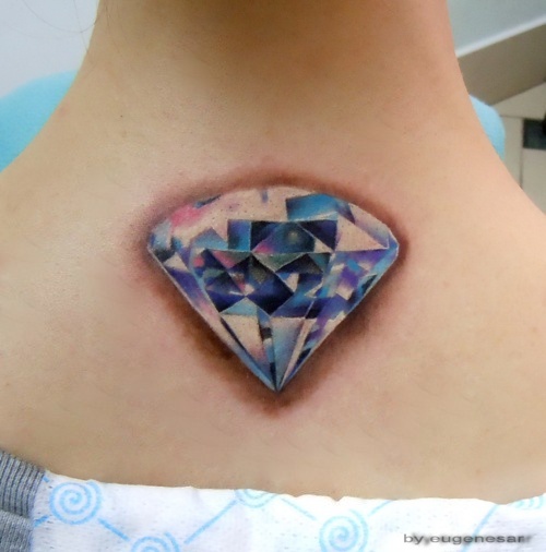 30 atemberaubende Diamant-Tattoo-Designs